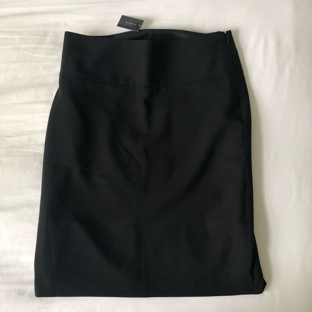 The Limited Black Pencil Skirt Size 6